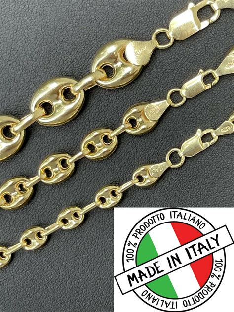 5mm gucci link chain|Gucci puffed mariner chain link.